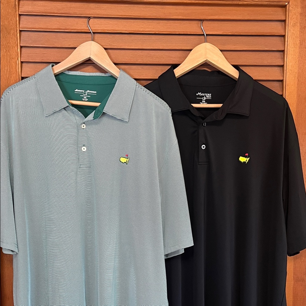 Masters Tech and Augusta National Golf Shirts